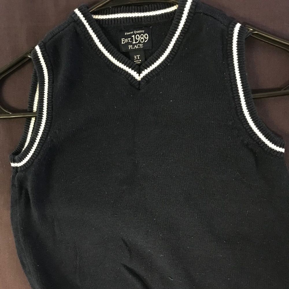 Toddler sweater vest